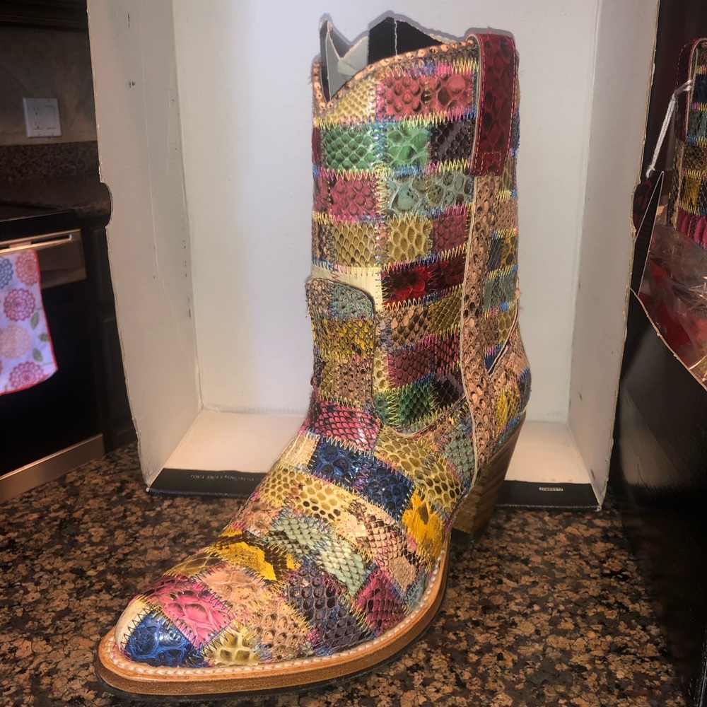 Multicolored Sendra leather boots *LIMITED EDITION